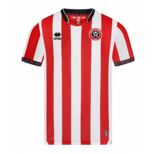 Stroje piłkarskie Sheffield United Koszulka Podstawowej 2025-26 Krótki Rękaw